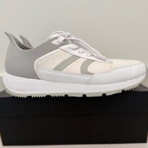 Redvanly Challenger White/Gray Men's Golf Shoe- Size 12